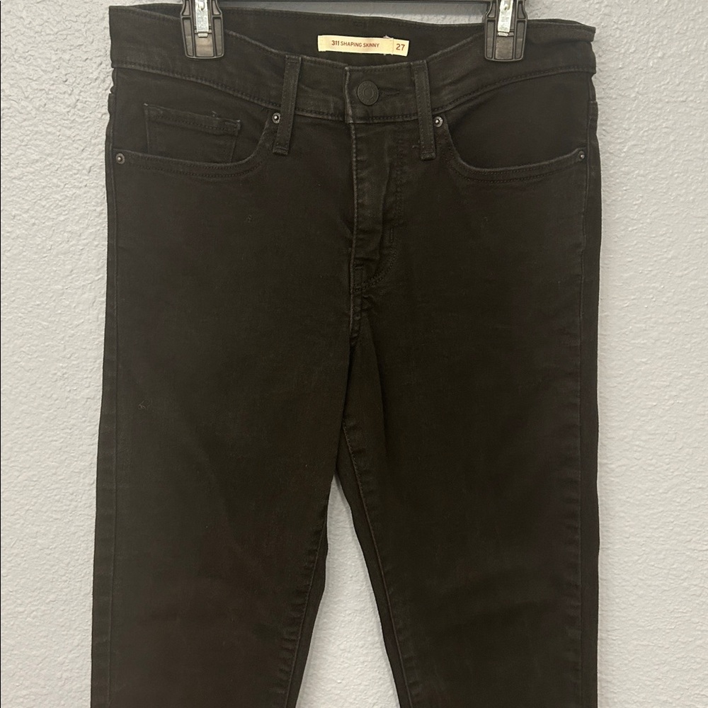 Levi Strauss Black Denim Jeans